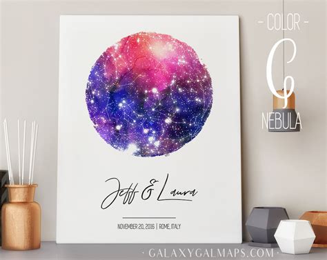 Star Map Birthday Personalised Star Map Poster Custom Star Etsy Australia