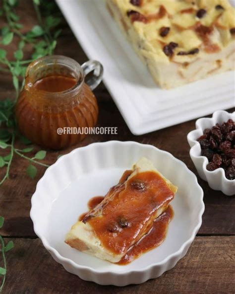 Puding Roti Tawar Saus Karamel Mudah Dibuat Lezatnya Mantap Resep