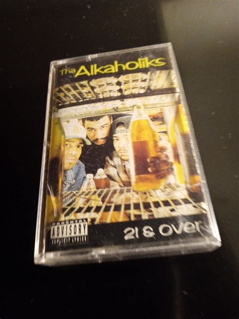 The Alkaholiks 21 Over Cassette Tape VG NM 1993 Loud 66280 4