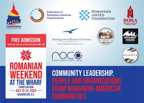 Community Leadership People And Organizations From Romanian American