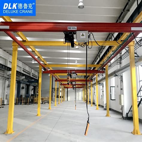 European Design Light Rail Suspension Flexible Single Girder Crane With