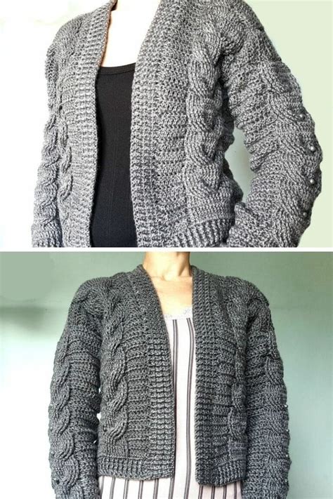 30 Cozy Crochet Cardigan Patterns To Keep You Warm Crochet Life