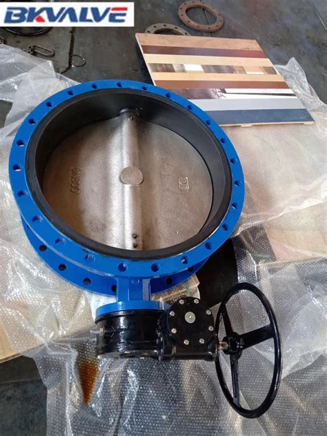 Dn600 Dn700 Dn800 Dn900 Ductile Iron Epdm Seat Flange Butterfly Valve