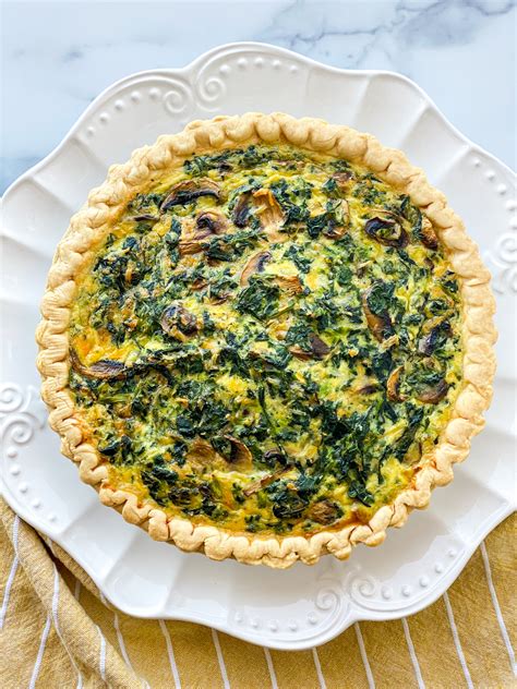 Spinach And Cheese Quiche Alex Daynes