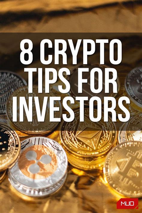 8 Crypto Tips That Every Investor Should Know Make Money Fast Quick