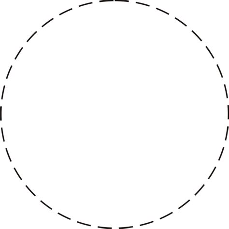 Dotted Line Circle Png Psd Template Free Circle Circle Borders