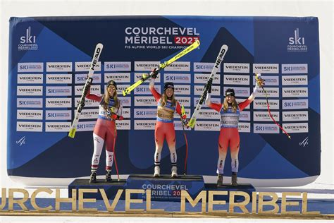 Classifica Discesa Femminle Mondiali Courchevel Meribel Oro A