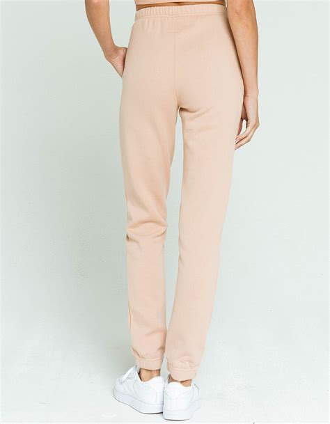RSQ Skinny Womens Nude Jogger Sweatpants NUDE Tillys