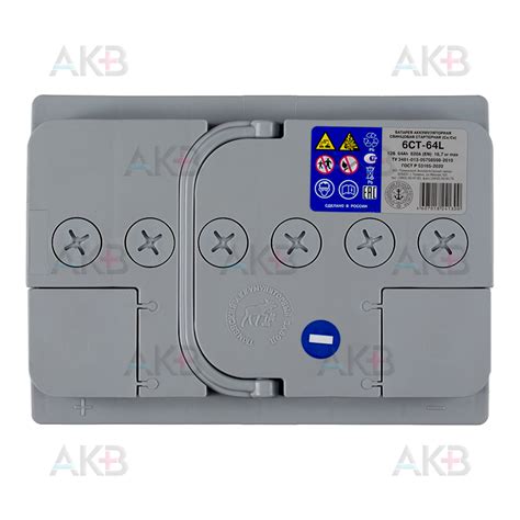 Купить Автомобильный аккумулятор Tyumen Battery Premium 64 Ач прям. пол ...