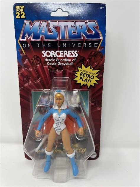 Masters Of The Universe Origins Sorceress Action Figure W Comic Book