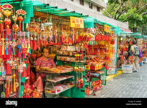 A Store At The Wong Tai Sin Temple Complex In Kowloon Hong Kong China