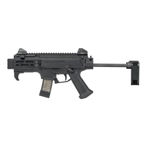 CZ Scorpion EVO 3 S2 Micro 9mm Pistol W Brace Black 91348