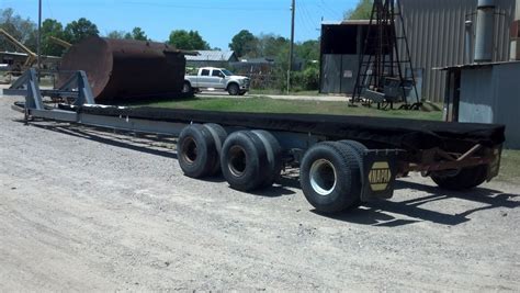 54' TRI AXLE BOAT TRAILER, Transamerican Equipment Company