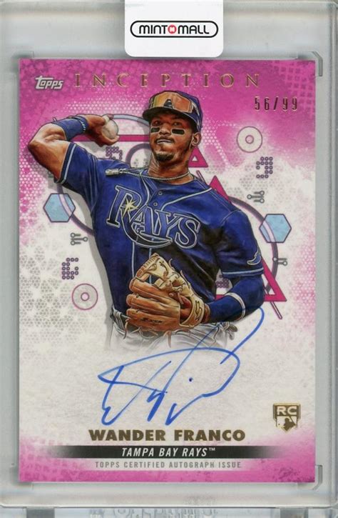 ミントモール Mint 浦和店 2022 Topps Inception Tampa Bay Rays Wander Franco