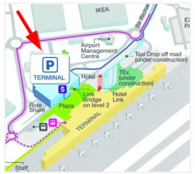 Adelaide Airport Terminal Map