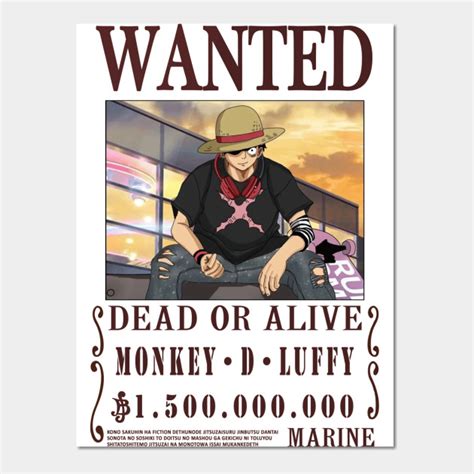 Abystyle One Piece Set Chibi Posters Wanted Luffy