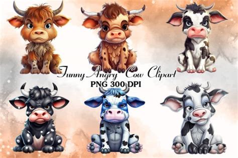 2 Angry Cow Designs And Graphics