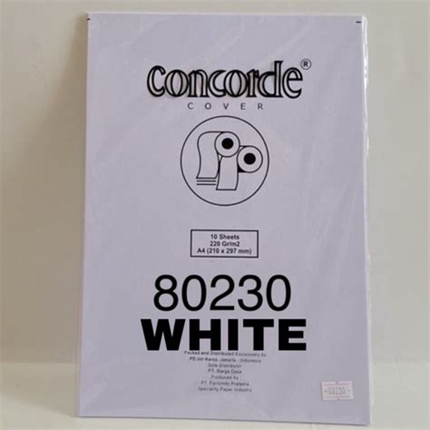 Jual Kertas Concorde A Gram M White Pack Isi Lembar