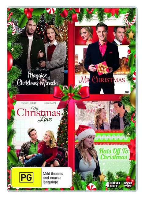 Hallmark Christmas 4 Film Collection Maggies Christmas