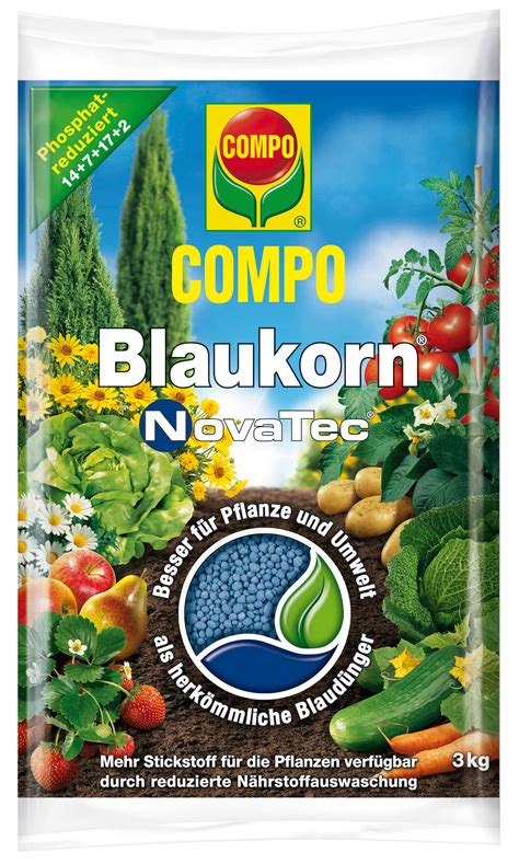 COMPO Blaukorn Gartendünger NovaTec Univer raiffeisenmarkt de