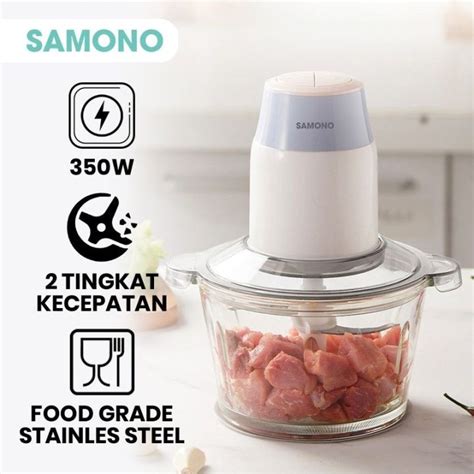 Samono Sw Multifunction Electric Food Processor Chopper Lazada