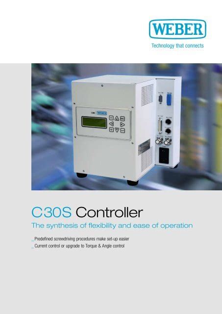 C30S Controller Weber Schraubautomaten