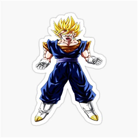 Vegetto Sticker For Sale By Scream1212 Redbubble