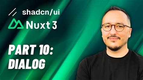 Popups Dialogs With Nuxt 3 Shadcn UI Course Part 10 YouTube