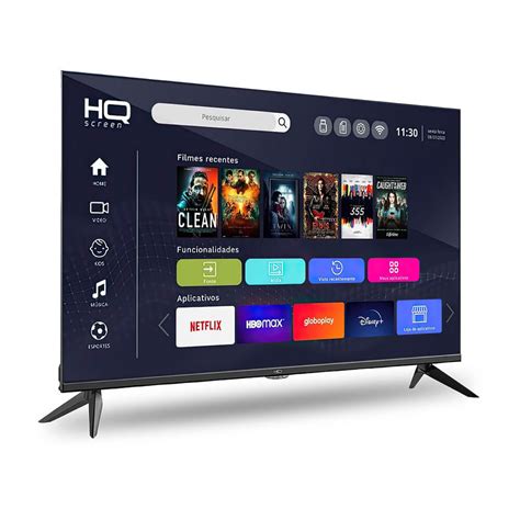 Smart Tv Hq 50 Polegadas 4k Led Hqstv50nk Android Moveis Linhares