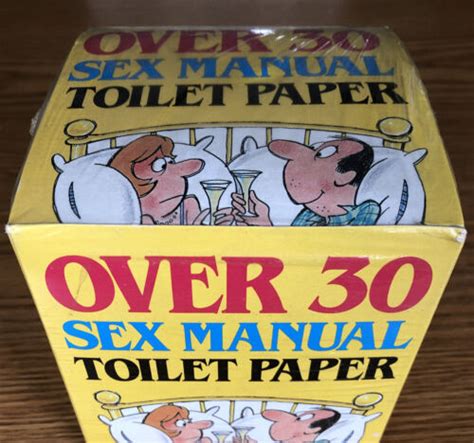 1986 New In Box Over 30 Sex Manual Toilet Paper Gag T Excellent