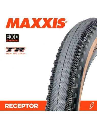 Copertone MAXXIS Receptor 650x47B EXO TR Tanwall Nero Para 120TPI