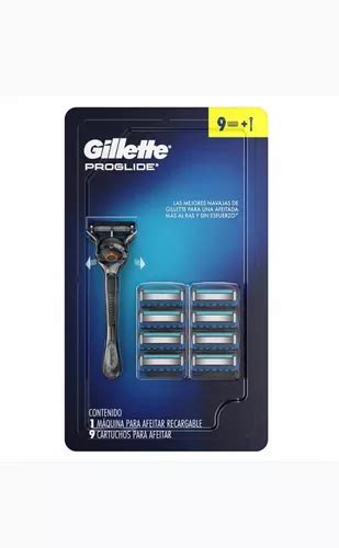 Rastrillo Para Afeitar Gillette Proglide Cartuchos Env O Gratis