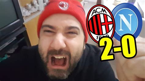 Piatek Ingravidami Milan Napoli 2 0 Coppa Italia Youtube