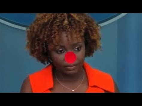 Karine Jean Pierre Gets Angry As Peter Doocy Tells Her You Are Not