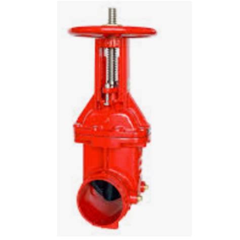 Flanged X Grooved End Resilient Wedge OS Y Gate Valve Of Fire System