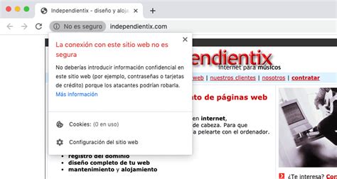 C Mo Solucionar No Es Seguro En Chrome Y Otros Navegadores