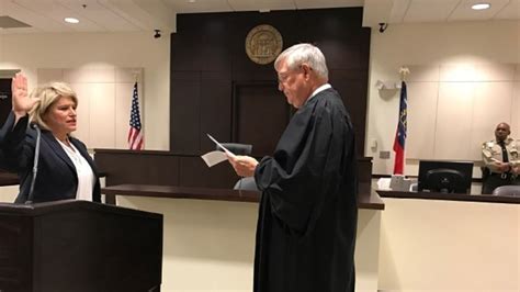 First Female Judge Sworn In For Cordele Judicial Circuit