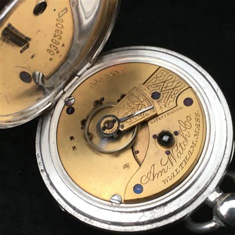 Waltham Heavy Silver Pocket Watch No Reserve Price Catawiki