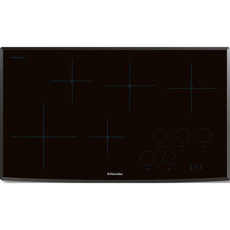 Electrolux 5 Element Smooth Surface Induction Electric Cooktop Black