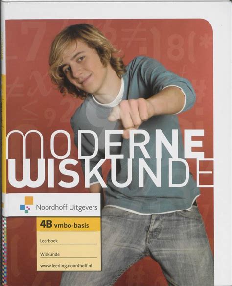 Moderne Wiskunde Vmbo Basis Deel 4b Leerboek Jos Baars 9789001797928