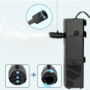 hygger Aquarium Innenfilter 600L H 10W Aquarium Schildkrötenfilter