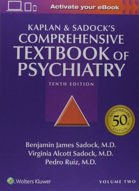 Kaplan And Sadock S Comprehensive Textbook Of Psychiatry