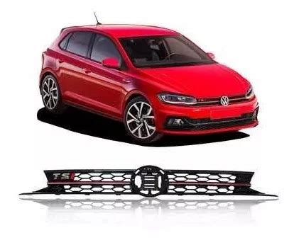 Grade Frontal Colmeia Novo Polo Virtus Emblema Vw