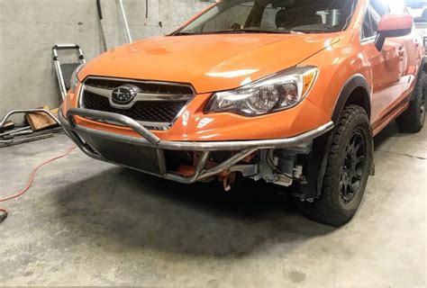 Subaru Off Road Custom Front Bumper Stellar Built 4x4 Fabrication Sacramento Custom Off