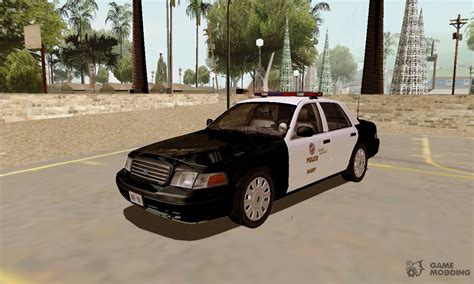 Lapd Ford Crown Victoria For Gta San Andreas