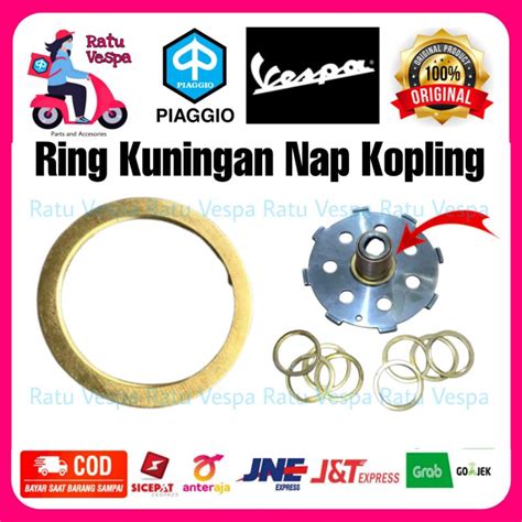 Jual Ring Kuningan Nap Kopling Vespa Super Sprint Vbb Px Exclusive