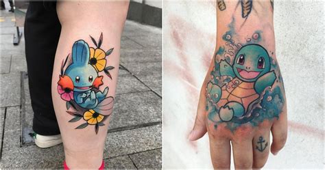 Pokemon: 10 Real Water-Type Tattoos For Dedicated Trainers