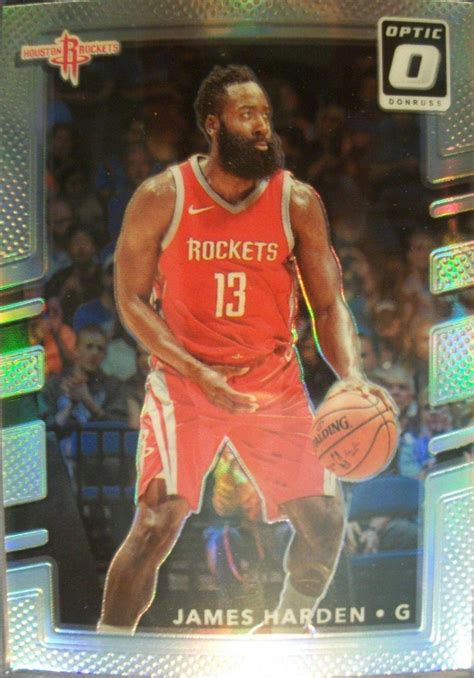 James Harden Prices Panini Donruss Optic Basketball Cards