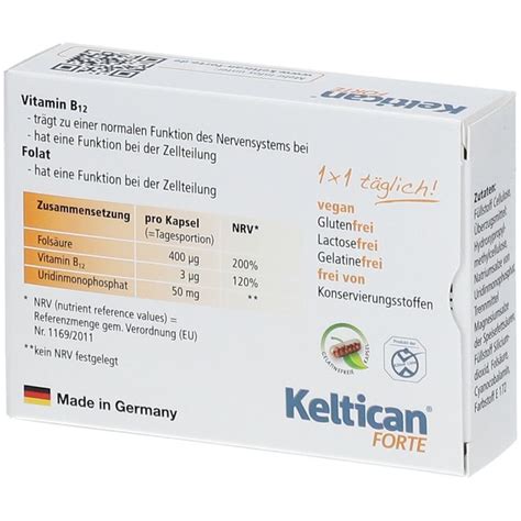 Keltican Forte Kapseln Mit Uridinmonophosphat Ump Vitamin B Und