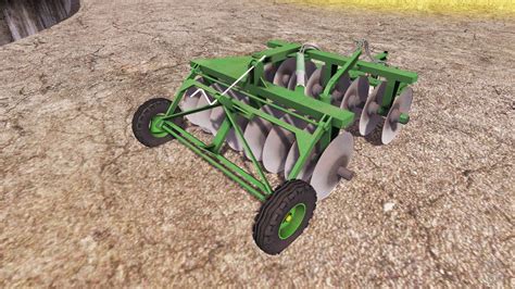 Disc Harrow V For Farming Simulator